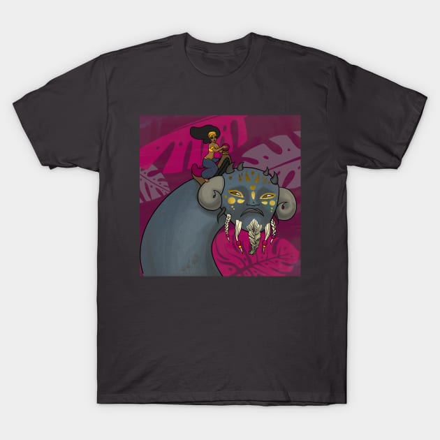 Fairy tale mount T-Shirt by yambuto